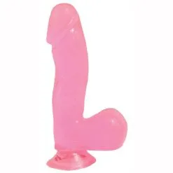 BASIX RUBBER WORKS- 6.5'' WITH SUCTION CUP - ROSE