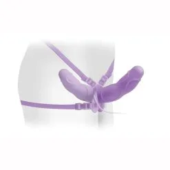 FF ELITE 10" VIBRANT DOUBLE DELIGHT STRAP-ON MAUVE 8 FF ELITE 10" VIBRANT DOUBLE DELIGHT STRAP-ON MAUVE -Vibrateurs boutique pd4540 12 3