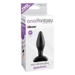 ANAL FANTASY COLLECTION MINI SILICONE PLUG - BLACK -Vibrateurs boutique pd4601 23 2
