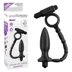 ANAL FANTASY COLLECTION ASS-KICKER WITH COCKRING -Vibrateurs boutique pd4609 23 04