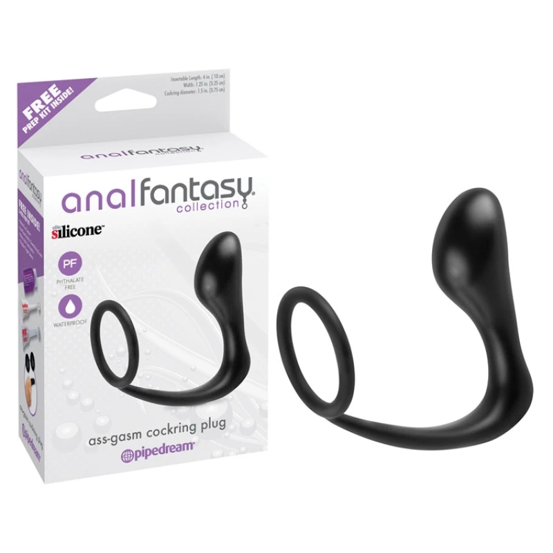 ANAL FANTASY COLLECTION ASS-GASM COCKRING PLUG 4 ANAL FANTASY COLLECTION ASS-GASM COCKRING PLUG – Image 2
