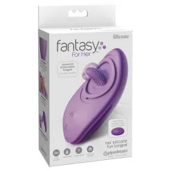 FANTASY FOR HER - HER SILICONE FUN TONGUE -Vibrateurs boutique pd4956 12 2