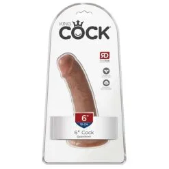 KING COCK 6'' COCK - TAN -Vibrateurs boutique pd5501 22 02
