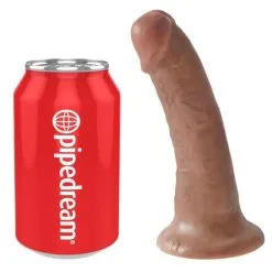 KING COCK 6'' COCK - TAN -Vibrateurs boutique pd5501 22 03