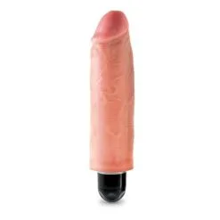 KING COCK 6'' VIBRATING STIFFY - FLESH