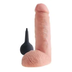 KING COCK 8" SQUIRTING COCK W/ BALLS -Vibrateurs boutique pd5602 21 03