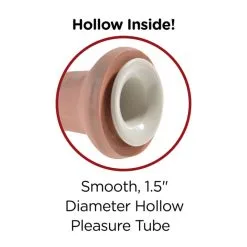 KC Strap-On Harness W/9" Uncut Hollow Cock - Tan -Vibrateurs boutique pd5647 22 4