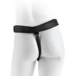 KC Strap-On Harness W/9" Uncut Hollow Cock - Tan -Vibrateurs boutique pd5647 22 7