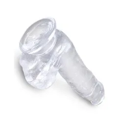 King Cock Clear 6" Cock With Balls
