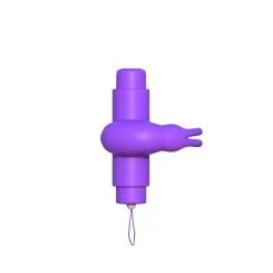 C-RINGZ REMOTE CONTROL RABBIT RING MAUVE -Vibrateurs boutique pd5817 12 6