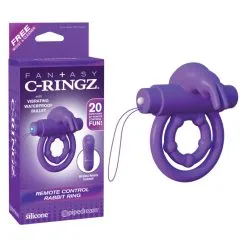 C-RINGZ REMOTE CONTROL RABBIT RING MAUVE