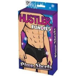 HUSTLER - PIMP SHORT - NOIR - Medium/large -Vibrateurs boutique pimp3