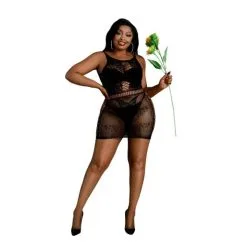 MOONLIGHT PLUS - MODEL 01 - ROBE NOIRE -Vibrateurs boutique plus01 2