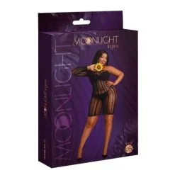 MOONLIGHT PLUS - MODEL 05 - ROBE NOIRE -Vibrateurs boutique plus05 3