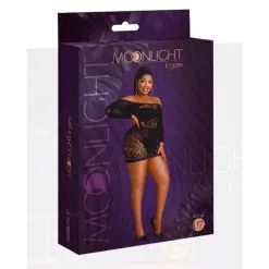 MOONLIGHT PLUS - MODEL 07 - ROBE NOIRE -Vibrateurs boutique plus07 3
