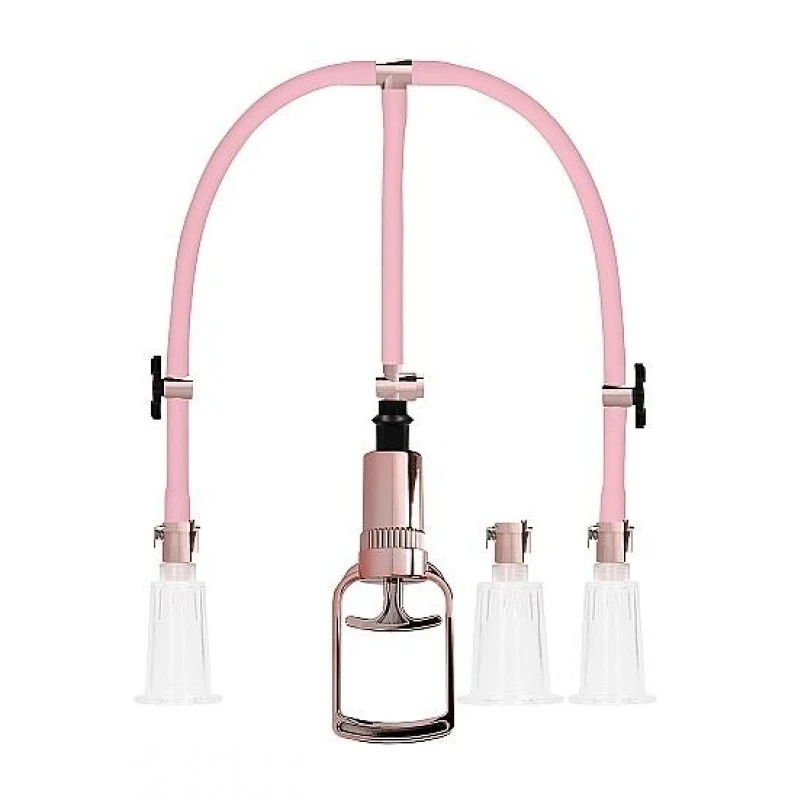 PUMPED - CLITORAL & NIPPLE PUMP SET LARGE - OR ROSE 5 PUMPED - CLITORAL & NIPPLE PUMP SET LARGE - OR ROSE – Image 3