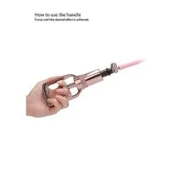 PUMPED - CLITORAL & NIPPLE PUMP SET LARGE - OR ROSE 6 PUMPED - CLITORAL & NIPPLE PUMP SET LARGE - OR ROSE -Vibrateurs boutique pmp025ros 3