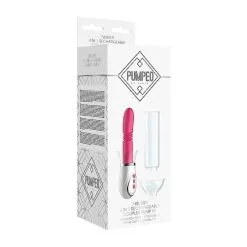 PUMPED - THUSTER - 4 IN 1 RECHARGEABLE COUPLES PUMP KIT - ROSE