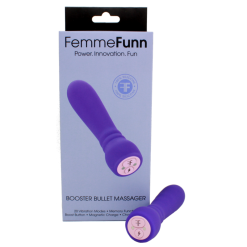 FEMMEFUNN-BOOSTER BULLET MASSAGER-ROUGE -Vibrateurs boutique purple.box .new 2 1