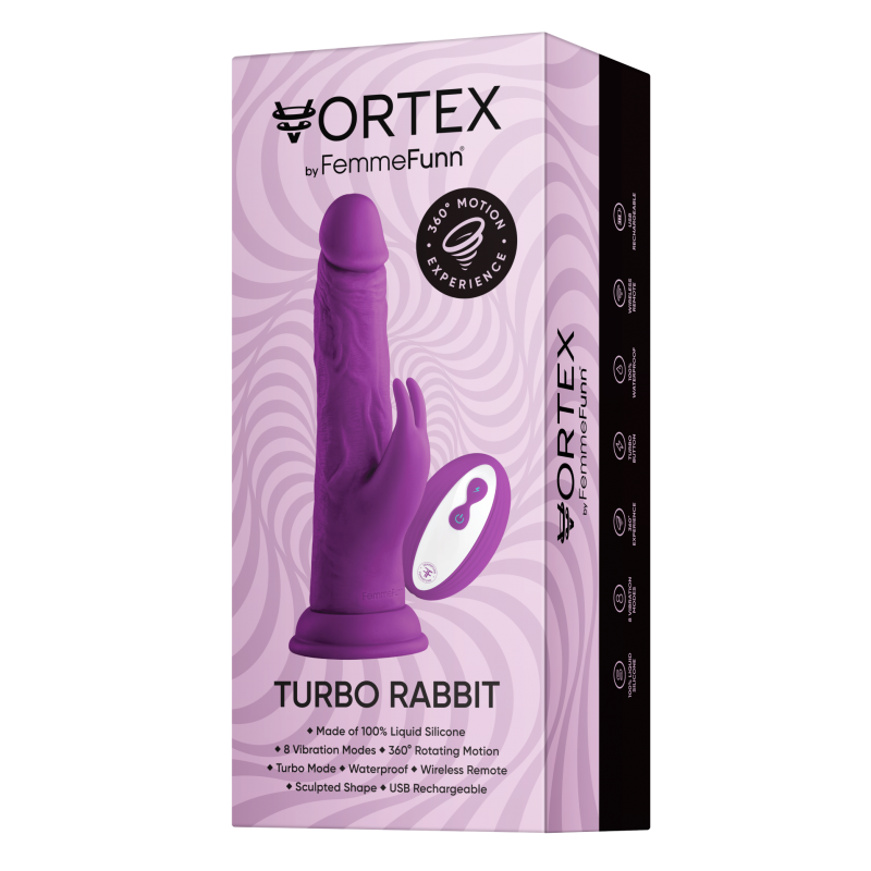 FEMMEFUNN - WIRELESS TURBO RABBIT - MAUVE 4 FEMMEFUNN - WIRELESS TURBO RABBIT - MAUVE – Image 2
