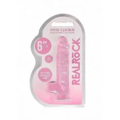 REALROCK - 6'' REALISTIC DILDO WITH BALLS - ROSE 5 REALROCK - 6'' REALISTIC DILDO WITH BALLS - ROSE -Vibrateurs boutique rea090pnk 2048x2048