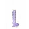 REALROCK - 6'' REALISTIC DILDO WITH BALLS - MAUVE -Vibrateurs boutique rea090pura 940x