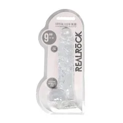 REALROCK - 9 '' REALISTIC DILDO WITH BALLS - TRANSPARENT 5 REALROCK - 9 '' REALISTIC DILDO WITH BALLS - TRANSPARENT -Vibrateurs boutique rea093tra 2048x2048
