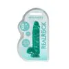 REALROCK - 6'' REALISTIC DILDO WITH BALLS - TURQUOISE