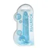 REALROCK - 8 '' REALISTIC DILDO WITH BALLS - BLEU 2 REALROCK - 8 '' REALISTIC DILDO WITH BALLS - BLEU -Vibrateurs boutique realrock 8