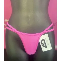 LOUISE-ANDRÉE DESIGNER - STRING À 2 CORDES -Vibrateurs boutique rose