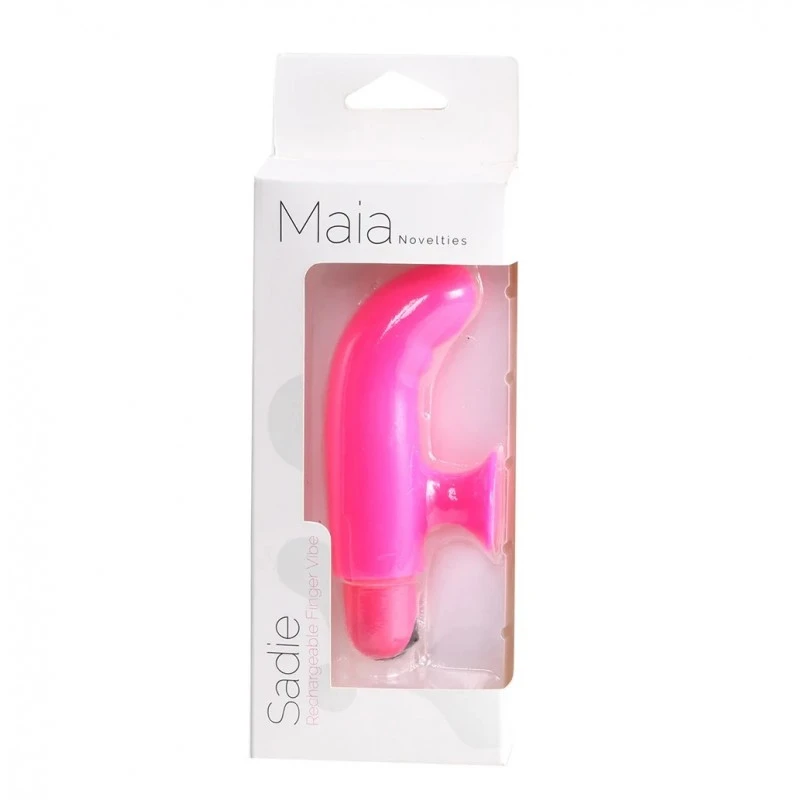 SADIE - VIBRATEUR SILICONE - ROSE 3 SADIE - VIBRATEUR SILICONE - ROSE