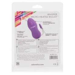 Whisper Micro-Heated Bullet - Purple -Vibrateurs boutique se0044142 3