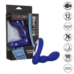Silicone Wireless Pleasure Probe - Blue -Vibrateurs boutique se0436103 6