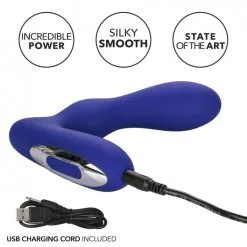 Silicone Wireless Pleasure Probe - Blue -Vibrateurs boutique se0436103 7