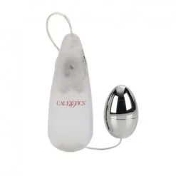 Pocket Exotics Vibrating Silver Egg - Silver -Vibrateurs boutique se1103052 2
