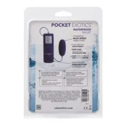 Pocket Exotics Waterproof Bullet - Purple -Vibrateurs boutique se1139102 4