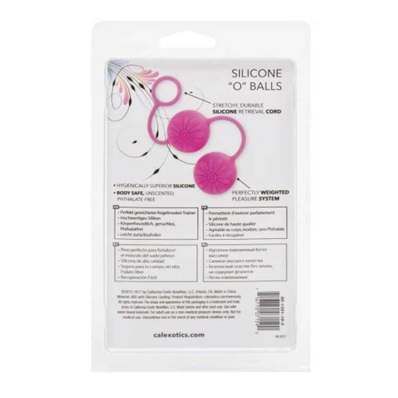 Silicone "O" Balls Pink 4 Silicone "O" Balls Pink – Image 2