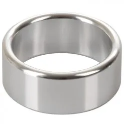 Alloy Metallic Ring Medium - Silver