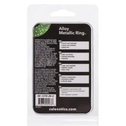 Alloy Metallic Ring Large - Silver -Vibrateurs boutique se1370202 3