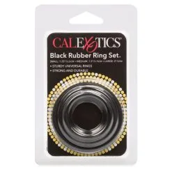 Black Rubber Ring -Vibrateurs boutique se1407032 2