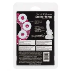 Set Of 3 Silicone Stacker RingsSet Of 3 Silicone S -Vibrateurs boutique se1434802 4