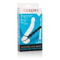 SILICONE LOVE RIDER BEADED DUAL PENETRATOR -Vibrateurs boutique se1515403 2
