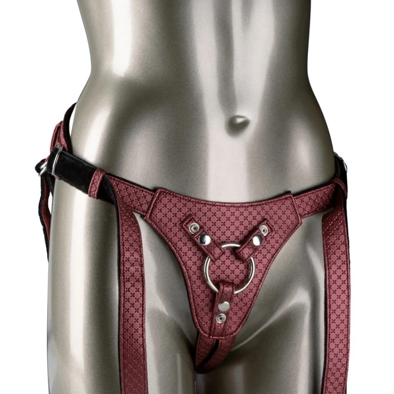 Her Royal Harness - The Regal Queen - Red 5 Her Royal Harness - The Regal Queen - Red – Image 3