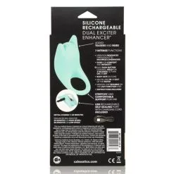 Silicone Rechargeable Dual Exciter Enhancer 16 Silicone Rechargeable Dual Exciter Enhancer -Vibrateurs boutique se1841153 3