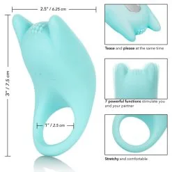 Silicone Rechargeable Dual Exciter Enhancer 15 Silicone Rechargeable Dual Exciter Enhancer -Vibrateurs boutique se1841153 4