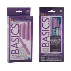 BERMAN- DILATOR SET PURPLE WITH SLEEVE