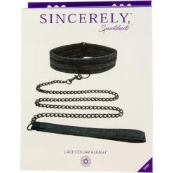 SINCERELY - COLLIER AVEC LAISSE EN DENTELLE -Vibrateurs boutique ss52003 600x