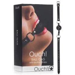OUCH! GAG BALL - NOIR