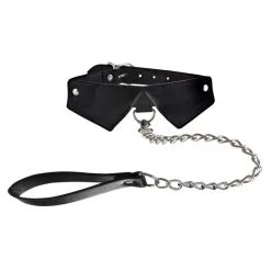 OUCH! EXCLUSIVE COLLAR AND LEASH - NOIR 10 OUCH! EXCLUSIVE COLLAR AND LEASH - NOIR -Vibrateurs boutique stou145blk 3