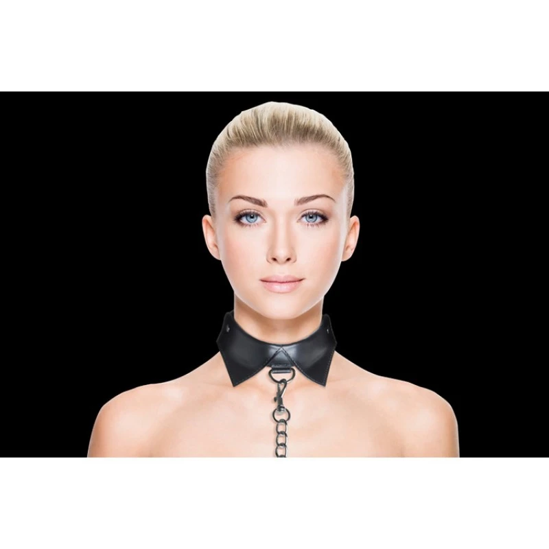 OUCH! EXCLUSIVE COLLAR AND LEASH - NOIR 4 OUCH! EXCLUSIVE COLLAR AND LEASH - NOIR – Image 2